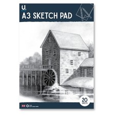 A3 Sketch Pad - White Artist Paper Sketching Drawing Doodling Art Homework Drawing Paper price