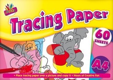 Artbox A4 Tracing Paper Kids Art & Crafts Drawing Copying Pad Book 60 Sheets Drawing Paper price