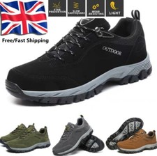 Mens Outdoor Hiking Boots Trekking Trainers Casual Waterproof Walking Mesh Shoes Boots (Outdoor) price