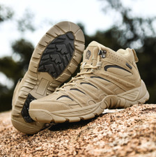 Mens Combat Outdoor Hiking  Army Military Work Boots Tactical Walking ShoesSize Boots (Outdoor) price