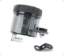 Motorcycle Front Brake Clutch Master Cylinder Fluid Reservoir Oil Tank Cup Black Reservoir price