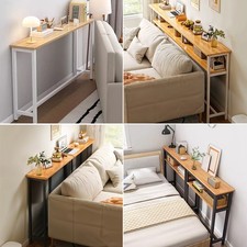 80/100/120cm Long Console Table Narrow Console Shelf Living Room Hallway Display Console Furniture price