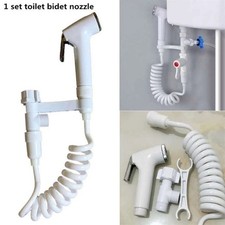 Bidet Spray Shower Head Handheld Bathroom Toilet Shattaf Adapter Hose Jet kit UK Toilet Adapter price