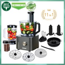 11 in 1 Food Processor Chopper 3.2L+1.5L Mixer Electric Large Blender 3 Speed Processor price