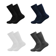 Kids Plain Socks Boys Girls Cotton Rich Childrens Lycra  School Uniform 3 6 Pair Girls' Socks price