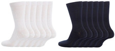 3 Pairs Girls Boys School Socks Kids Plain Ankle Childrens Uniform Cotton Sock Girls' Socks price