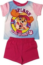 Paw Patrol Girls Pyjamas Short Pjs Sleepwear  Nightwear Ages 18 Months to 3 Yrs Girls' Pajamas price
