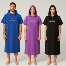 Beach Wetsuit Changing Robe Poncho Towel Hooded Bathrobe Quick Dry Adult Unisex Beach Towel price