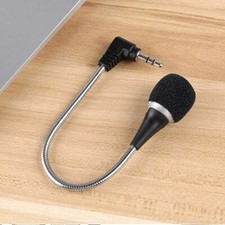 3.5mm Flexible Mini Microphone Mic for Laptop Notebook PC Podcast Skype Chat Computer Microphone price