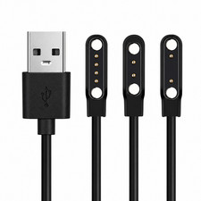 Universal Smart Watch Charging Cable 2/4Pin USB Data Magnetic Charger Smartwatch Accessory price