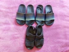 Boys Size 11 and 12 slippers and sandals bundle Boys' Slippers & Sandals price