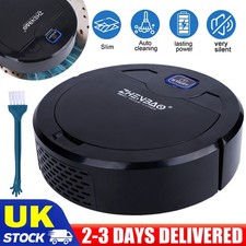 Smart Robot Vacuum Cleaner Automatic Sweeper Floor Carpet Clean Rechargeable UK Robot Vacuums price