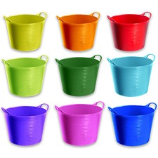 14 Litre Flexi Tub bucket plastic Home Garden Flexible Storage Colour Basket Box Basket price