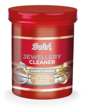 Jewellery Cleaner Liquid  With Basket Cleans & Shines 145ml By Swirl Basket price