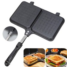 Non-stick Double Sandwich Maker Stovetop Toasted Sandwich Press for Home,Kitchen Sandwich Makers price