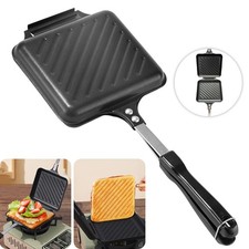 Sandwich Toastie Maker Breakfast Appliance Non-Stick Camping Stove Toaster UK Sandwich Makers price