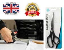 Large Black Soft Grip Scissors Kitchen Home Office Sissors 8.5 inches/ 21.5cm Scissors price