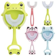 Kids U-shape Toothbrush Children’s Silicone 360° Thorough Cleaning Teeth Brush Baby Toothbrush price
