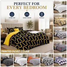 Luxury Reversible Duvet Cover Quilt Covers Bedding Set Single Double King Size Duvet Cover Set price