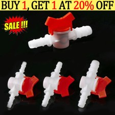 Inline Tap Connector Barbed PVC Hose/Tube Plastic Shut Off Valve Garden Boat DIY Inline Tap price