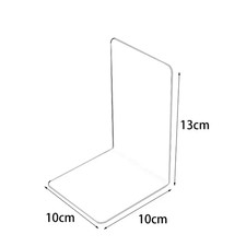 Transparent Acrylic Bookend Desktop Book Holder Stand UK Book Holder / Stand price