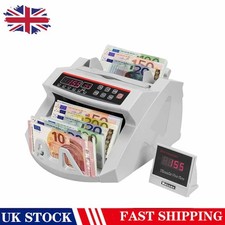NEW Note Counter Machine Money Currency Banknote Counting Detector Cash Bill UK Money Counting Machine price