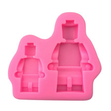 Robot Man Figure Cake Cupcake Icecube Chocolate Jelly Sweet Mould Soap Clay Kitchen Robots price