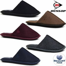 MENS MEMORY FOAM SLIPPERS WINTER WARM FUR COSY LUXURY INDOOR SLIP ON SHOES SIZE Men's Slippers price