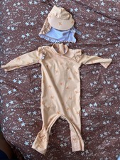 6-9 Month Swimsuit with Matching Sun Hat Baby Girl Swimming Costume Baby Swimsuit price