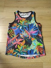Next Boys Tropical Vest Top Age 11 Years Colourful Floral Summer Tank Shirt Boys' Tank Top / Undershirt price