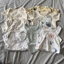 Baby Boy Summer Primark Bundle 0-3 Months 7pcs Vest Tank Top Tshirts Boys' Tank Top / Undershirt price
