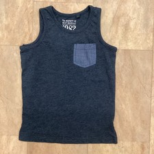 Next Boys Sleeveless Tank Vest Top Blue With Pocket Summer Basics Age 5 Years Boys' Tank Top / Undershirt price
