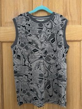 Boys Sleeveless Gray  Vest Top Age 12-13 Years H&M Boys' Tank Top / Undershirt price