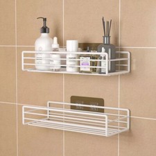 1-4Pcs Shower Caddy Shelf Bathroom Basket Bath Storage Holder Organizer Rack NEW Bathroom Shelf price