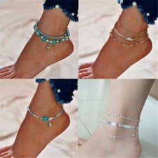 Summer New Ankle Bracelet  Adjustable  Anklet Foot Chain Beach Beads UK Seller Anklet price