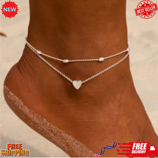925 Sterling Silver Anklet Women's Beach Ankle Bracelet Fashion Foot Chain UK. Anklet price