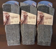 Men's Merino Wool Socks Outdoor Walking Work Boot Thermal Socks 6-11 Lot Socks (Outdoor) price