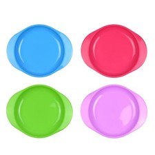 Pack of 2 Toddler Feeding Plates Baby Food Microwave Dishwasher Safe Feeding Plate price