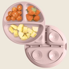 Baby Silicone Suction Plate BPA Free Toddler Feeding Dish Weaning Tableware Feeding Plate price