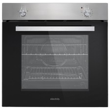 electriQ 73 L Single Built-In Oven – Plug-In, A Rated, 4-Func, SS Built-in Ovens price