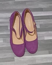 WOMENS LADIES MID BLOCK HEEL STRAP WORK EVENING PARTY MARY JANE COURT SHOES SIZE Evening Shoes price