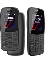 Brand New Nokia 106 Unlocked Dual SIM Phone 2018 Big Buttons - Black Phone price