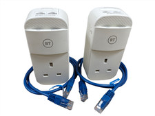 BT Mini Connector v2 Powerline Adapter Kit 1Gbps with Passthrough Socket Powerline Adapter price