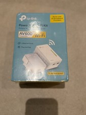 TP-Link TL-WPA4220 KIT AV600 Powerline Adapter WiFi Extender Kit, New & Sealed Powerline Adapter price