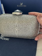 Rare Swarovski Clutch Bag Evening Wedding Formal Cruise Amazing Evening Bag price
