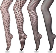 Womens High Waist Fishnet Tights Stockings Sexy Black Fish Net Mesh Pantyhose UK Pantyhose price