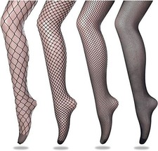 Womens High Waist Fishnet Tights Stockings Sexy Black Fish Net Mesh Pantyhose ✅ Pantyhose price