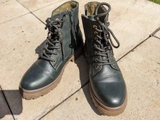 Heavenly Feet Parker Women's Ankle Boots Forest Green Size 8 Women's Boots price