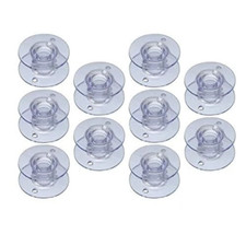 10 Universal Sewing Machine Plastic Bobbins - Will Fit Brother, Janome, Singer Sewing Machine price