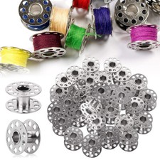 10-50pcs Sewing Machine Bobbins Spools Metal Bobbin For Brother Janome Singer Sewing Machine price